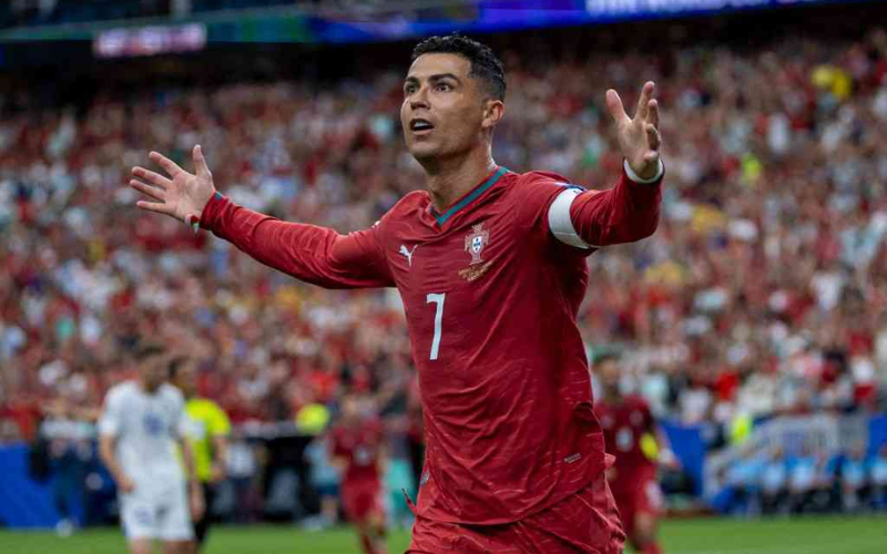 Cristiano Ronaldo makes history as first player to score in six World Cups