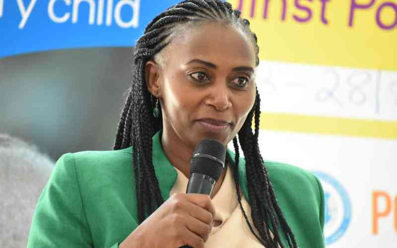 Pull a seat and listen, Health PS Muthoni has gripping rabbit story out of her 'hekaya' bag