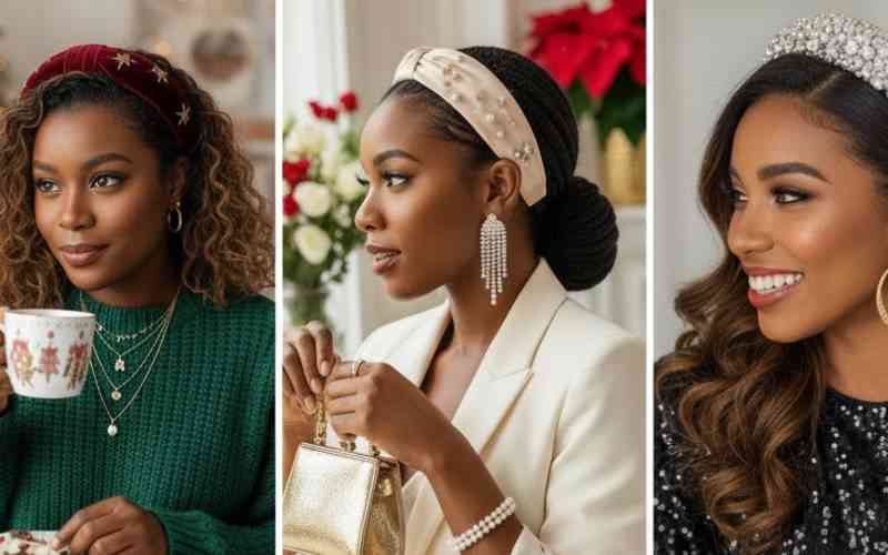 Elevate your holiday look with Christmas accessories