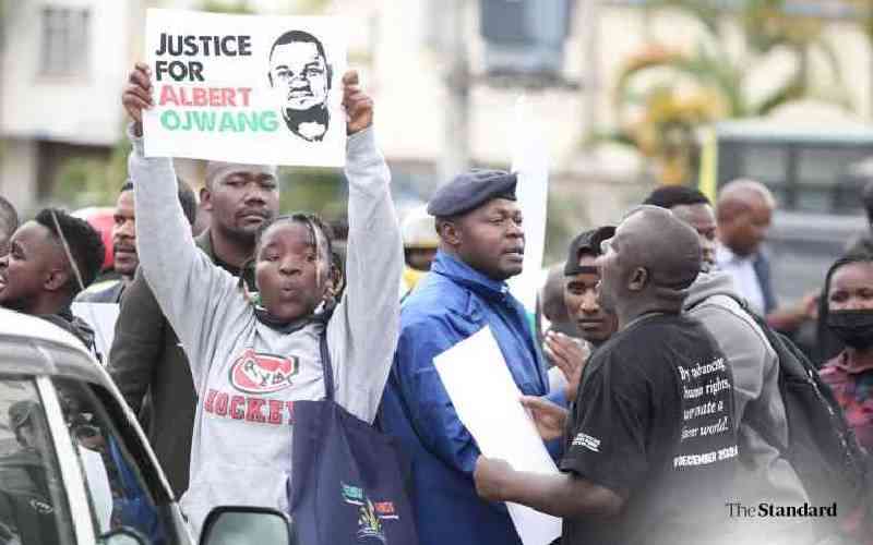 Abert Ojwang was tortured and strangled