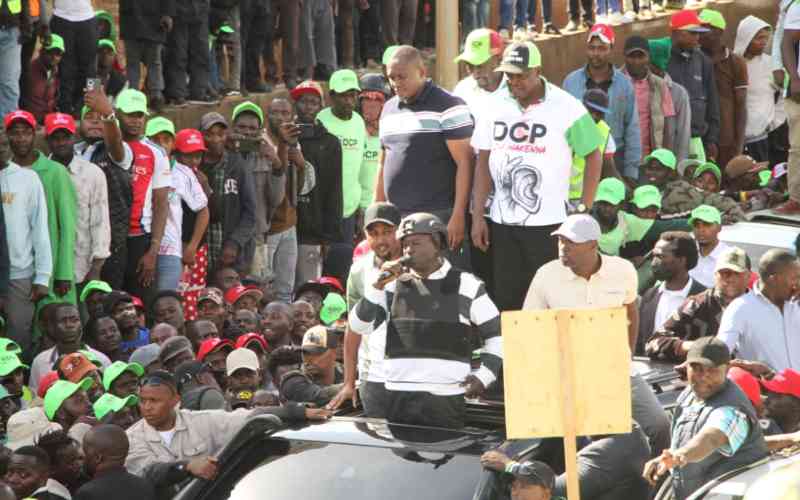 Hired goons unleash terror, rob as police block Gachagua rally