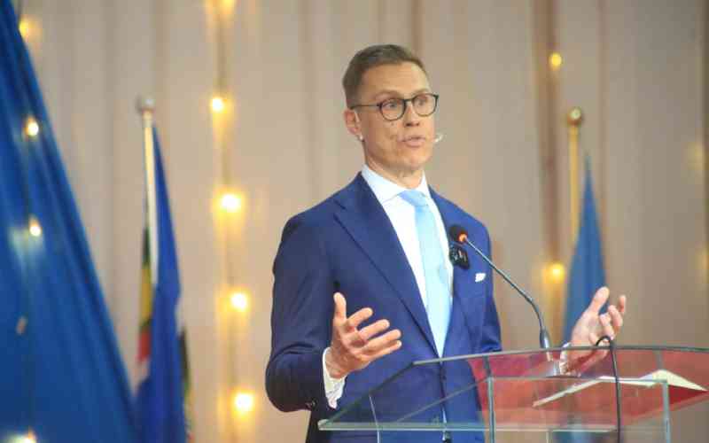 'Don't be spectators', Finnish President tells Kenyan youths on new world order