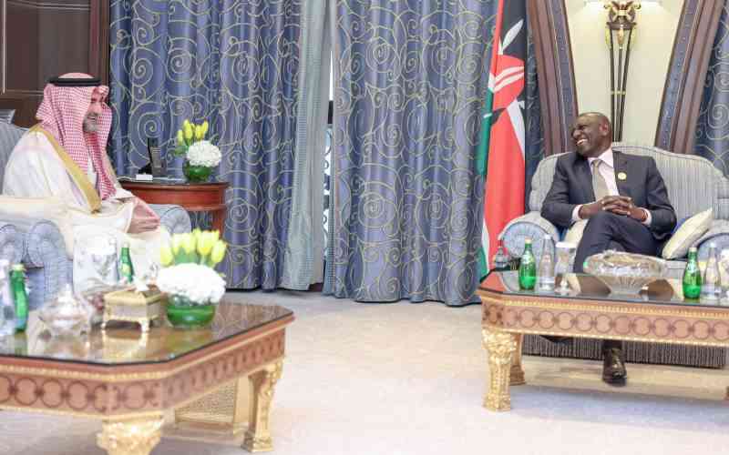 Ruto: Saudi Arabia and Africa to bolster collaboration in areas of shared interest