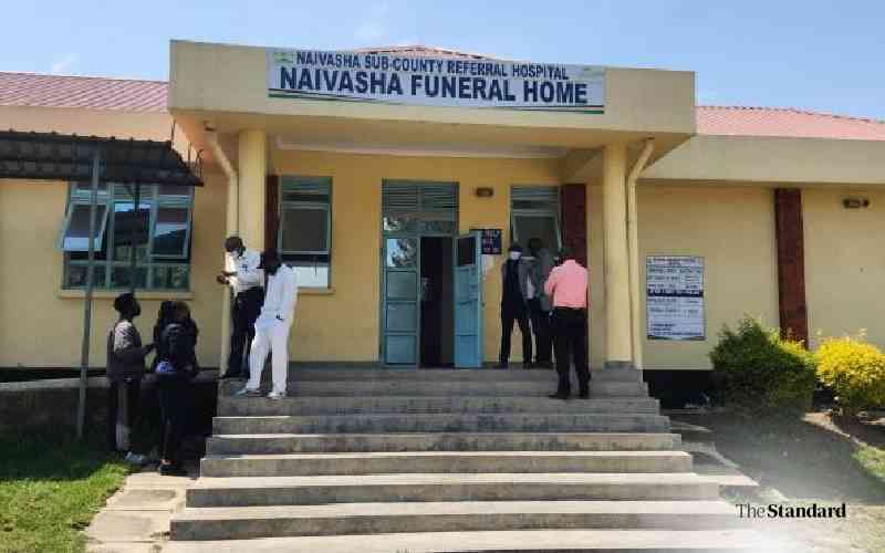 Bodies of three missing men found at Naivasha mortuary