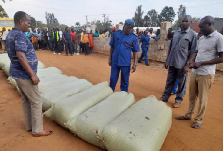 Police seize bhang worth Sh18 million in hearse