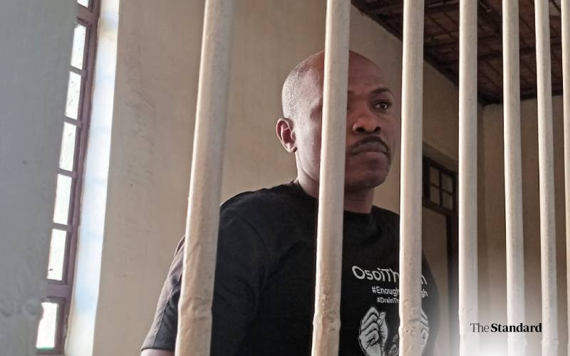 Former KDF officer Osoi arraigned over formation of FBI