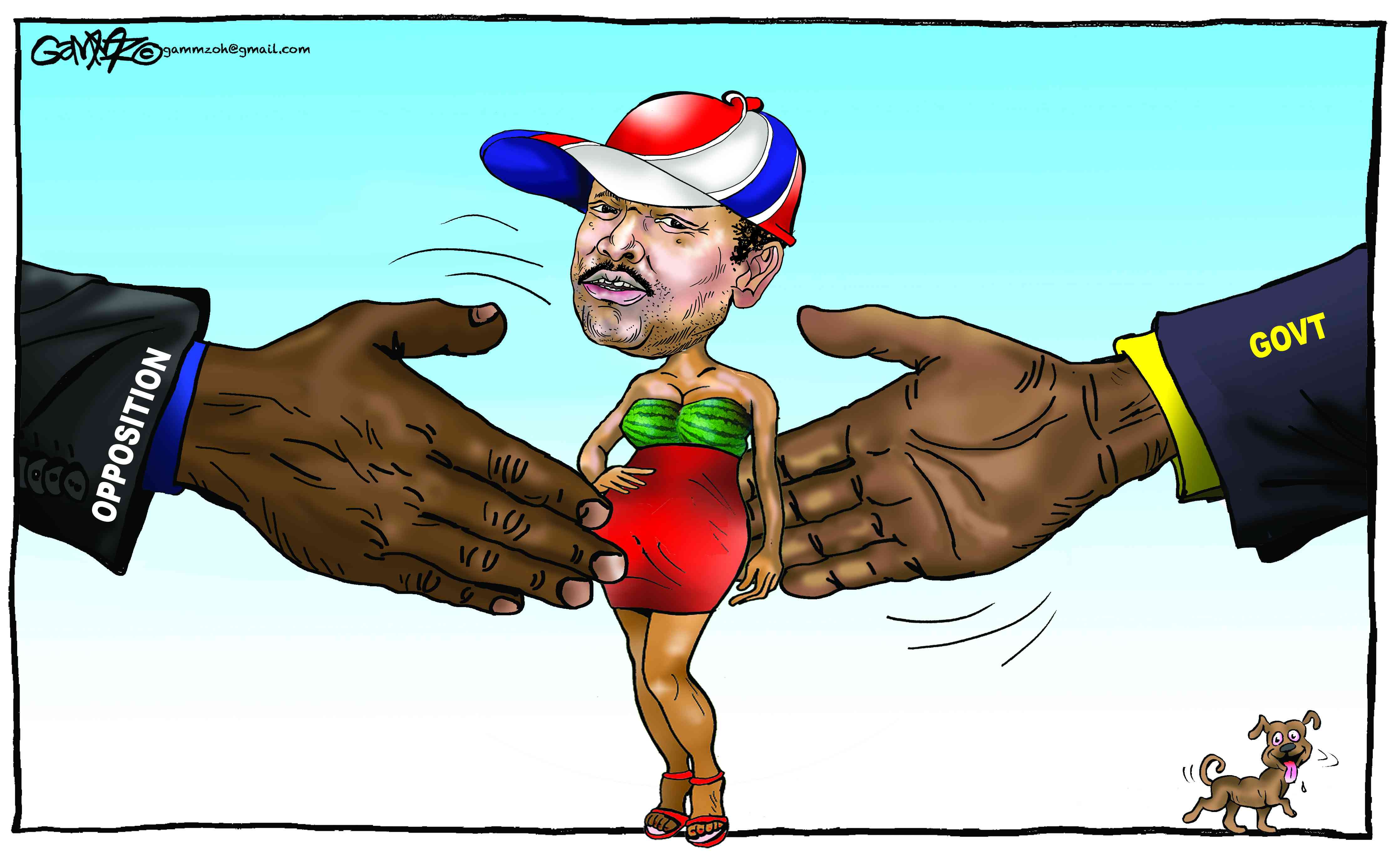 The political bride courted by both camps