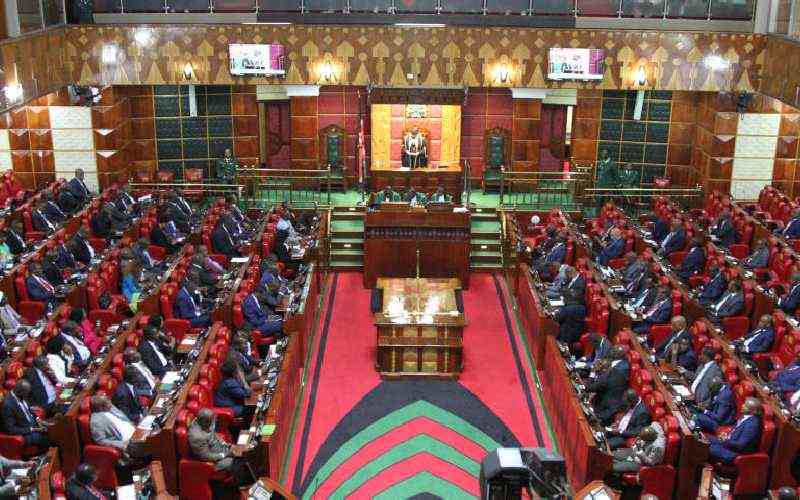 Raila Odinga MPs reject Speaker's ruling on majority side