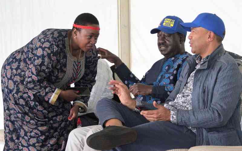 Raila Odinga remains mute as leaders mull over future of Azimio in Mt Kenya