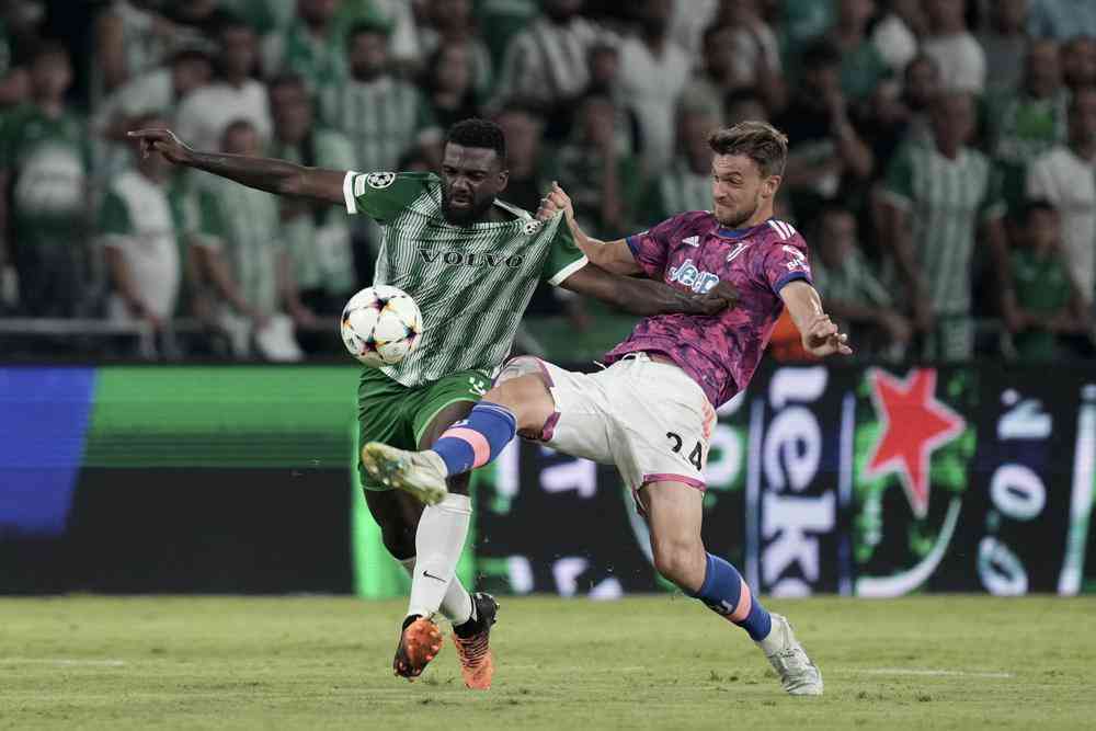 Juventus on verge of  Champions League elimination after 2-0 loss at Haifa