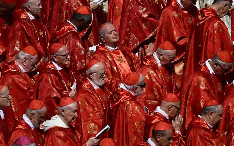 Conclave begins as world waits for new pontiff