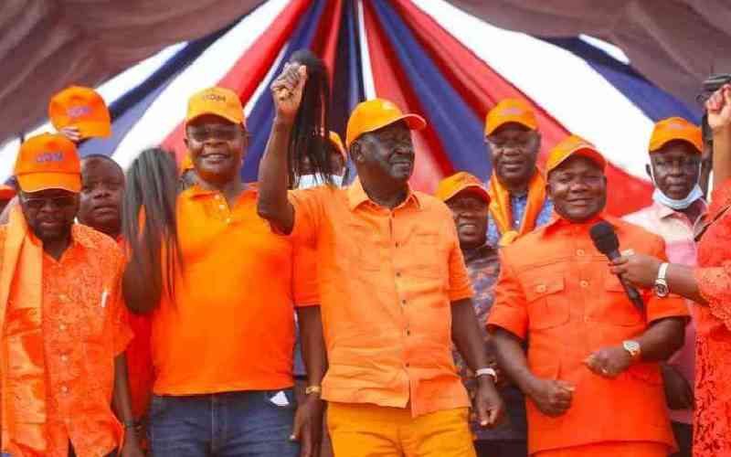 Missing political supremo, the vacuum disturbing ODM, away from Ruto's hand