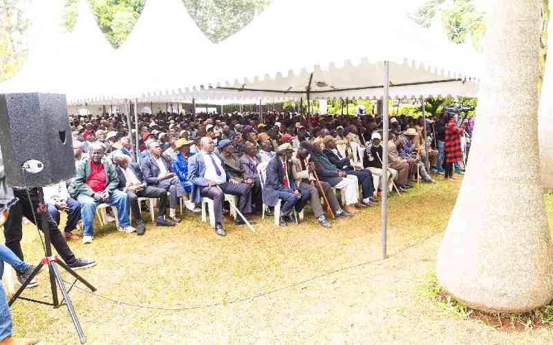 Mt Kenya East elders defend Kindiki, dismiss Gachagua's unity drive