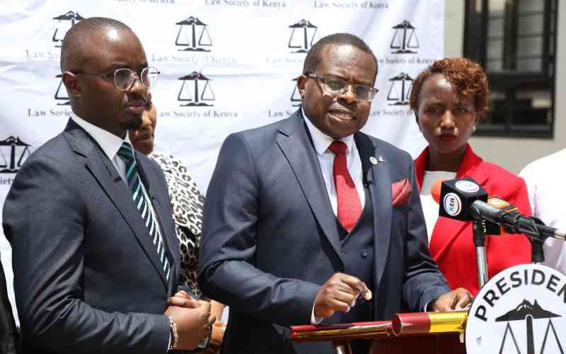 Kenyans deserve accountable leadership and institutions, LSK says in fresh list of demands