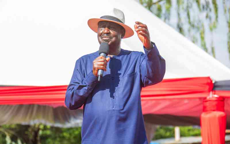 Raila Odinga's faith in Kenya never wavered