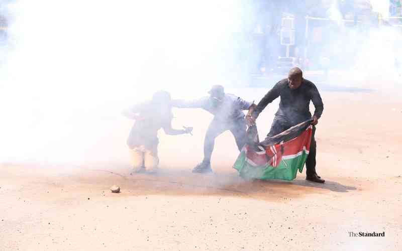 'No justice, no budget': Protests erupt in Nairobi amid teargas and chants
