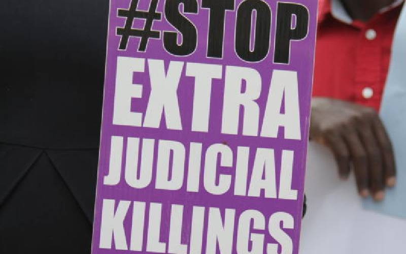 Sustain pressure until we end extrajudicial killings, disappearances