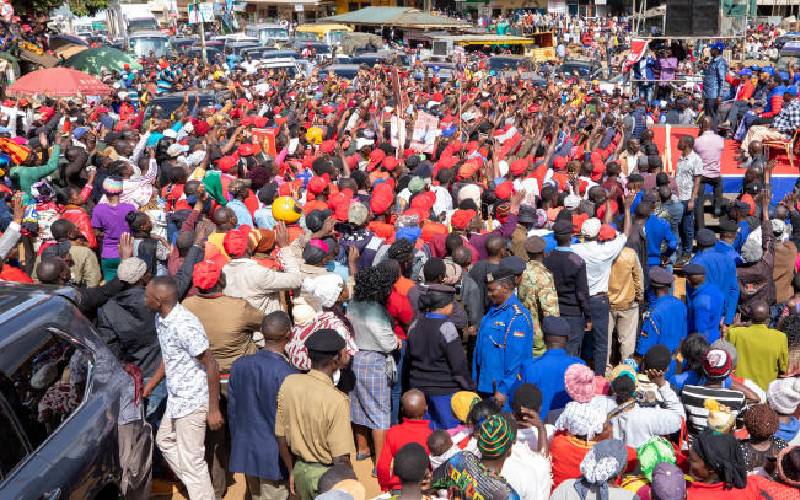 Raila Odinga wades into Keroche-KRA controversy