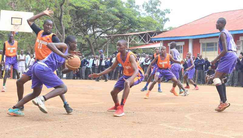 Kisii School triumph in rescheduled boys' basketball final