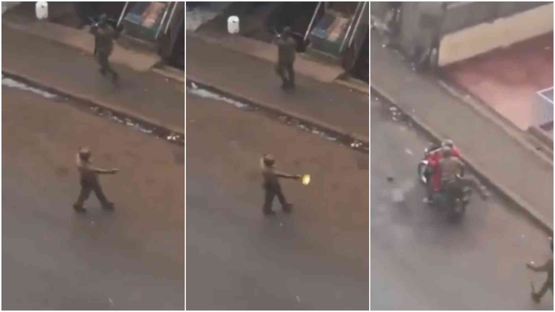 Video: Trigger-happy Kasarani police officer fatally shoots protestor, escapes on motorbike