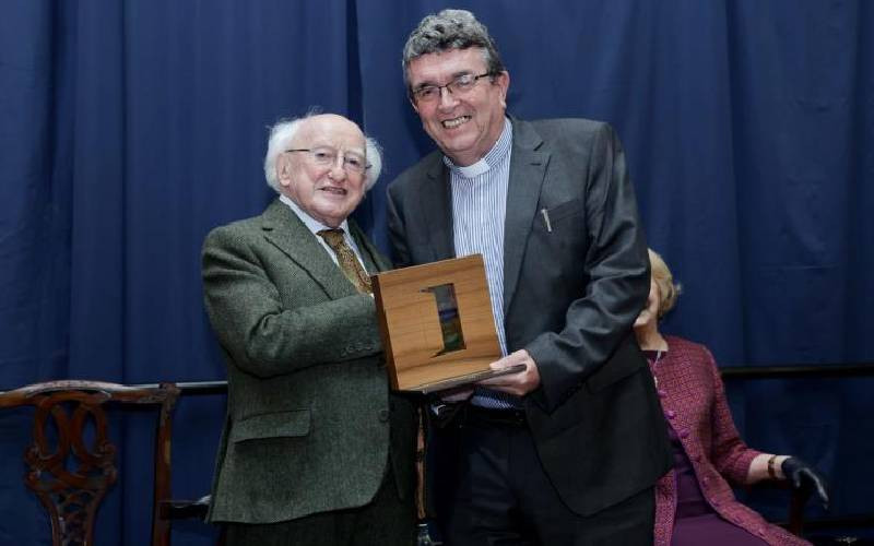 Dolan honoured in the UK for his human rights work in Kenya