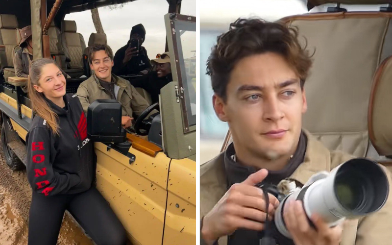 Formula 1 star George Russell spotted enjoying low-key Maasai Mara getaway