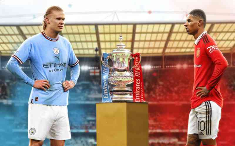 It's Man United verses Man City in FA Cup final