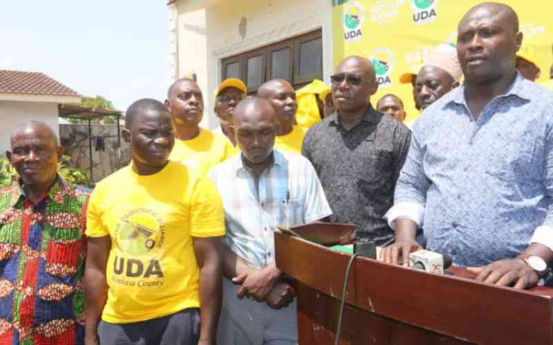Kaya elders anoint UDA politician Hamisi Kitaka to push for Mijikenda unity