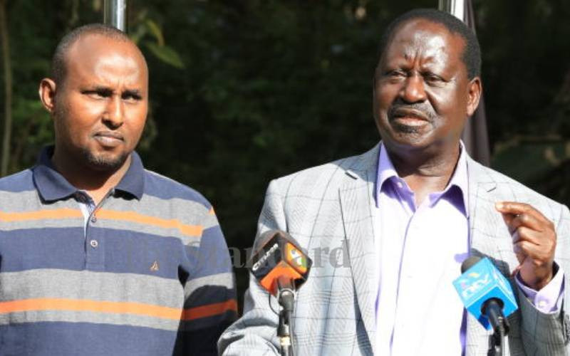 Junet question: Raila jumps to defence of ally