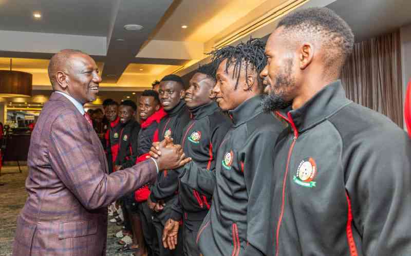 After deadly protests, Ruto seeks football distraction