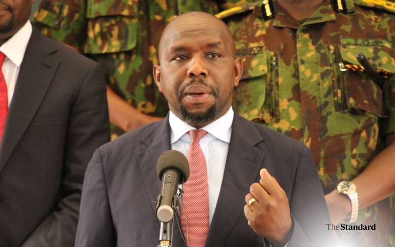 Guns are not decorations, Murkomen gives police license to kill