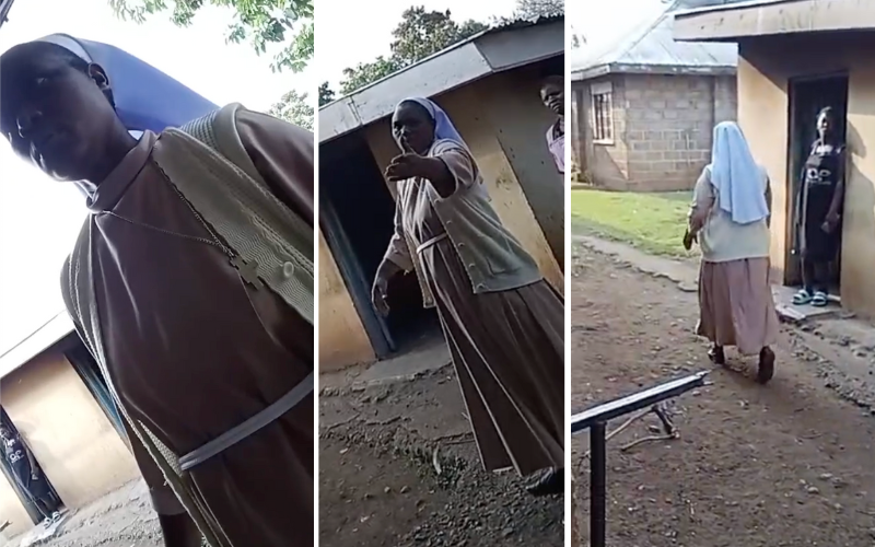 Catholic nun caught on video assaulting fellow sister in heated moment