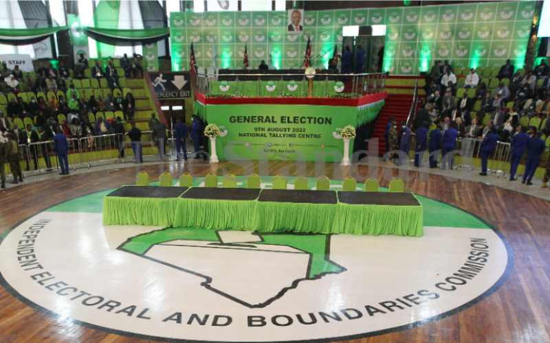 Developing story:  IEBC to announce presidential poll results pictures