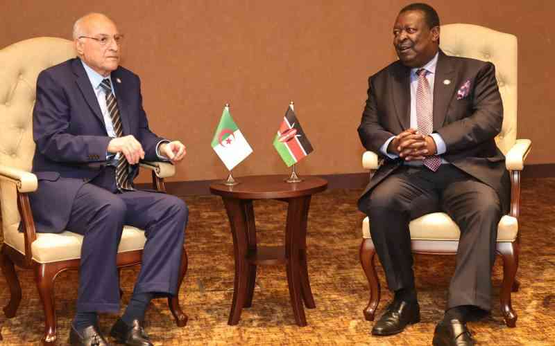 Kenya and Algeria reaffirm ties, back peacekeeping in Haiti, Gaza