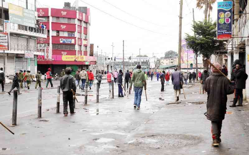 Police clampdown costs Nairobi economy Sh10.4b