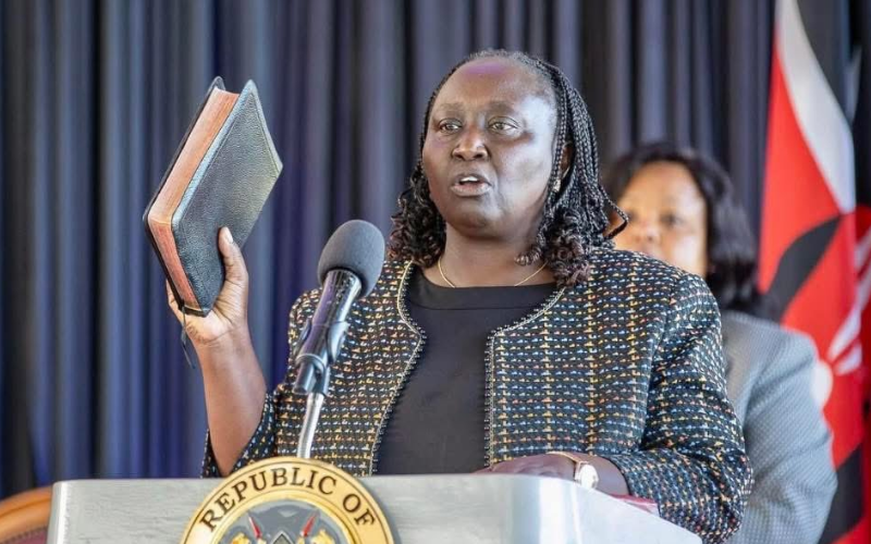 Gender CS Cheptumo under fire as netizens question her impact in office during first anniversary