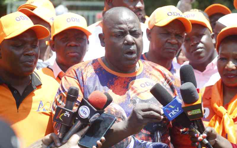 ODM delegates reject Sakaja using the party for gubernatorial bid