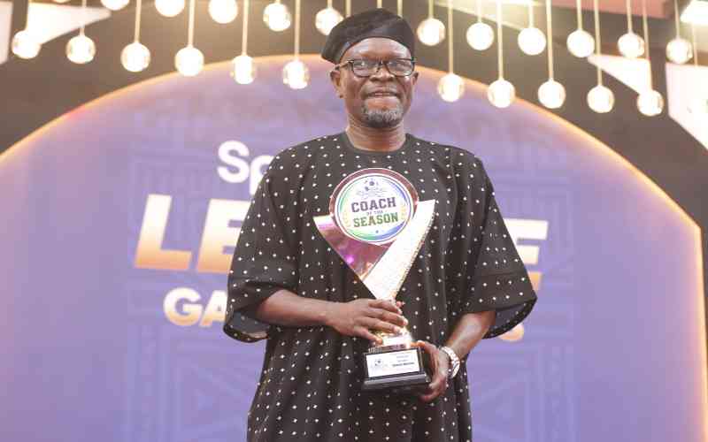 Gor Mahia's Akonnor named SportPesa Premier League Coach of the season
