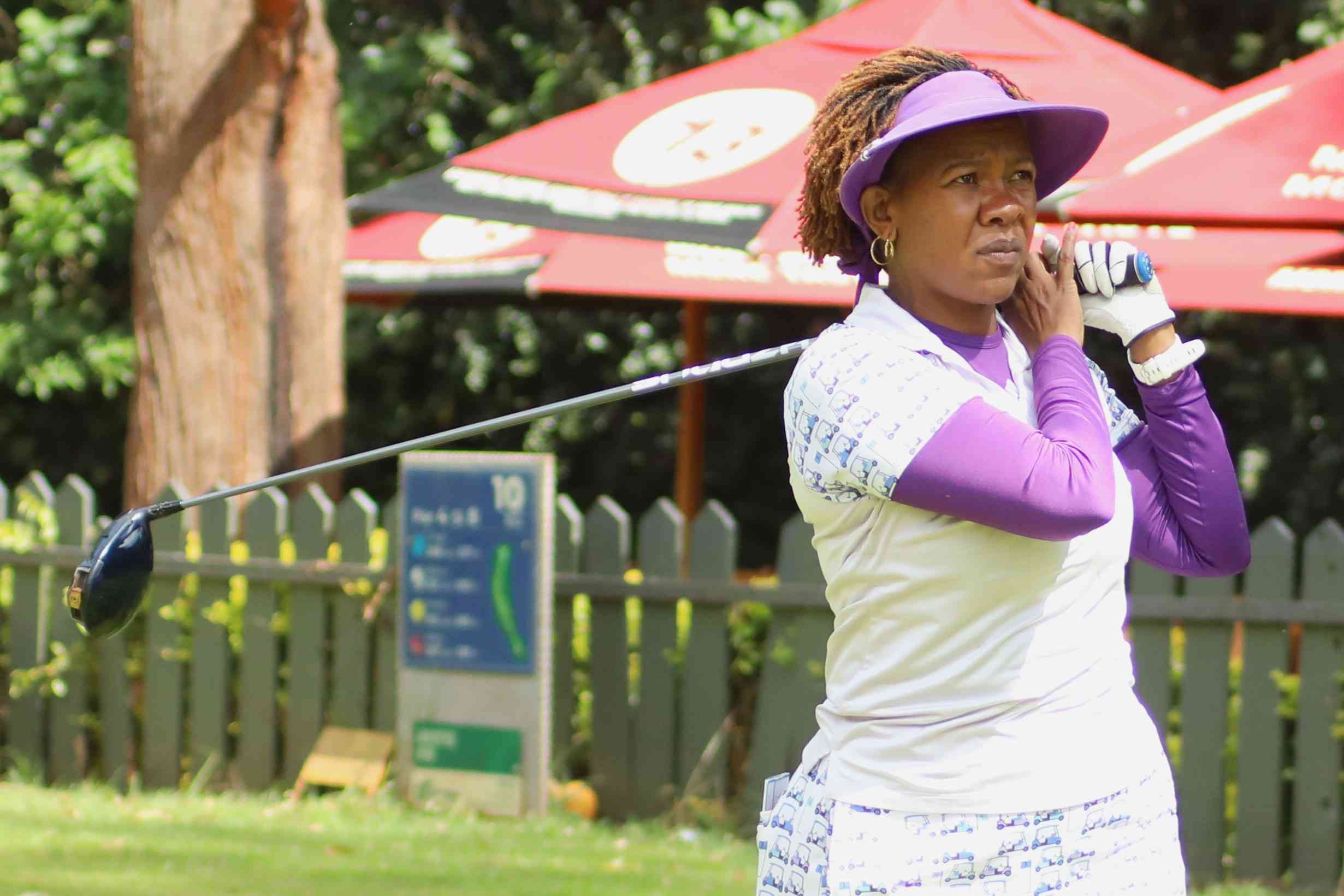 Marie Wangui wins the 21st Kenya Diabetes Management Golf Tournament