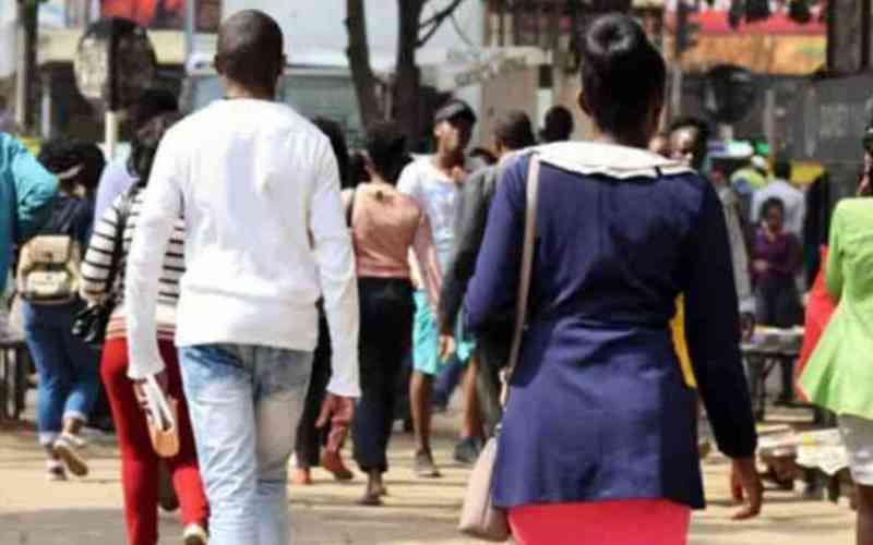 Walking to work and the sad economic reality in Kenya