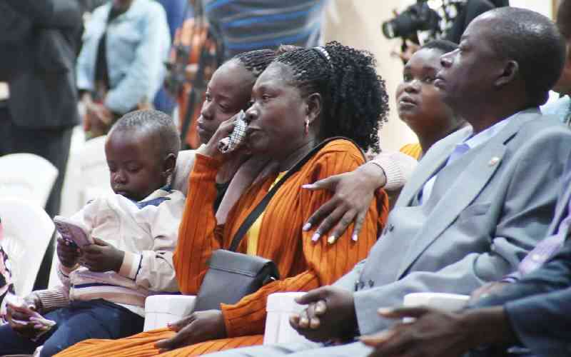 Tears flow for slain teacher as kin eulogise Ojwang' at solemn mass
