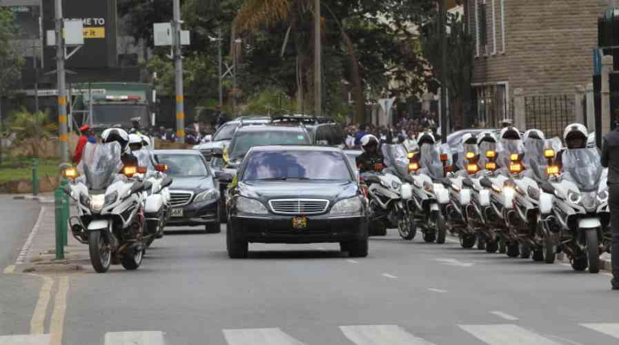 Inside William Ruto's Mercedes-Benz Maybach Pullman