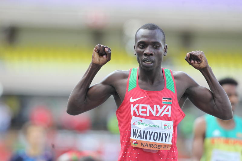Emmanuel Wanyonyi wins 800m race on his Diamond League debut in Rabat