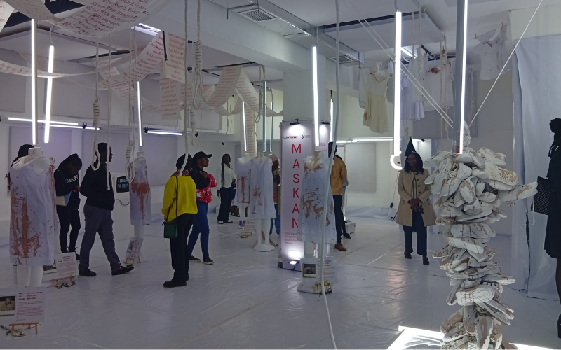 'Maskan': Art installation confronts femicide, gender-based violence in Kenya