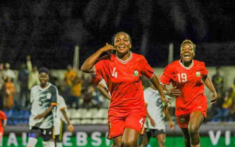 Harambee Starlets take on Algeria in friendly match