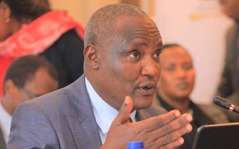 Somebody tell Mbadi we're sick and dying as a nation, so let's die in private dignity