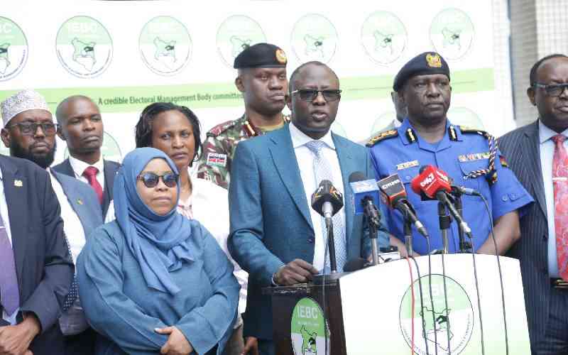 IEBC under fire over alleged double standards in Ol Kalou by-election