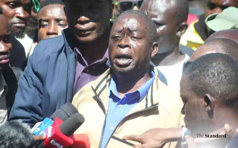 Give me answers, Ojwang's father tells DIG Lagat