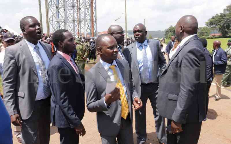 Kericho MCAs walk out of President Ruto's event