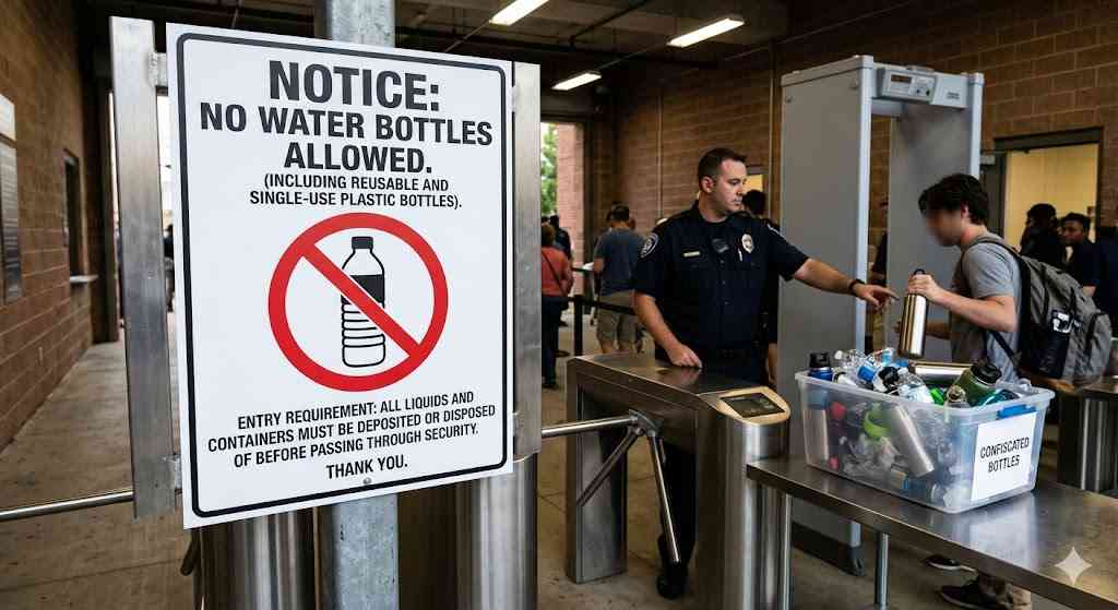 FIFA bans reusable water bottles inside world cup stadiums, fans fume